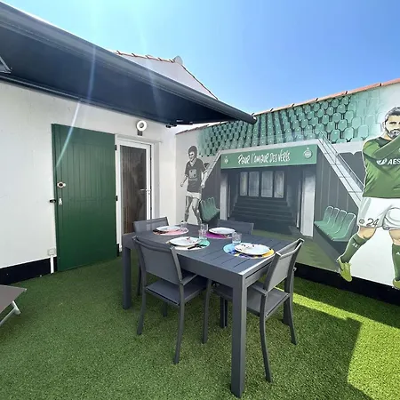 Br040-489 2 Pieces Mezz 4 Couchages Sur فيلة Brétignolles-sur-Mer